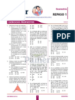 UNI - REPASO - Geometría - Ejercicios Propuestos - PAMER