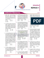 UNI - REPASO - Aritmética - Ejercicios Propuestos - PAMER