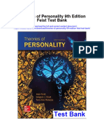 Theories of Personality 9Th Edition Feist Test Bank Full Chapter PDF