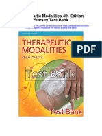 Therapeutic Modalities 4Th Edition Starkey Test Bank Full Chapter PDF