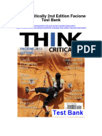 Think Critically 2Nd Edition Facione Test Bank Full Chapter PDF