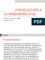 Clase Introduccion Ingenieria Civil