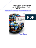 Practice of Statistics For Business and Economics 4Th Edition Moore Test Bank Full Chapter PDF