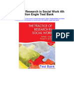 Practice of Research in Social Work 4Th Edition Engle Test Bank Full Chapter PDF