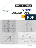 5-ICSE-X Mathematics 2020 Paper
