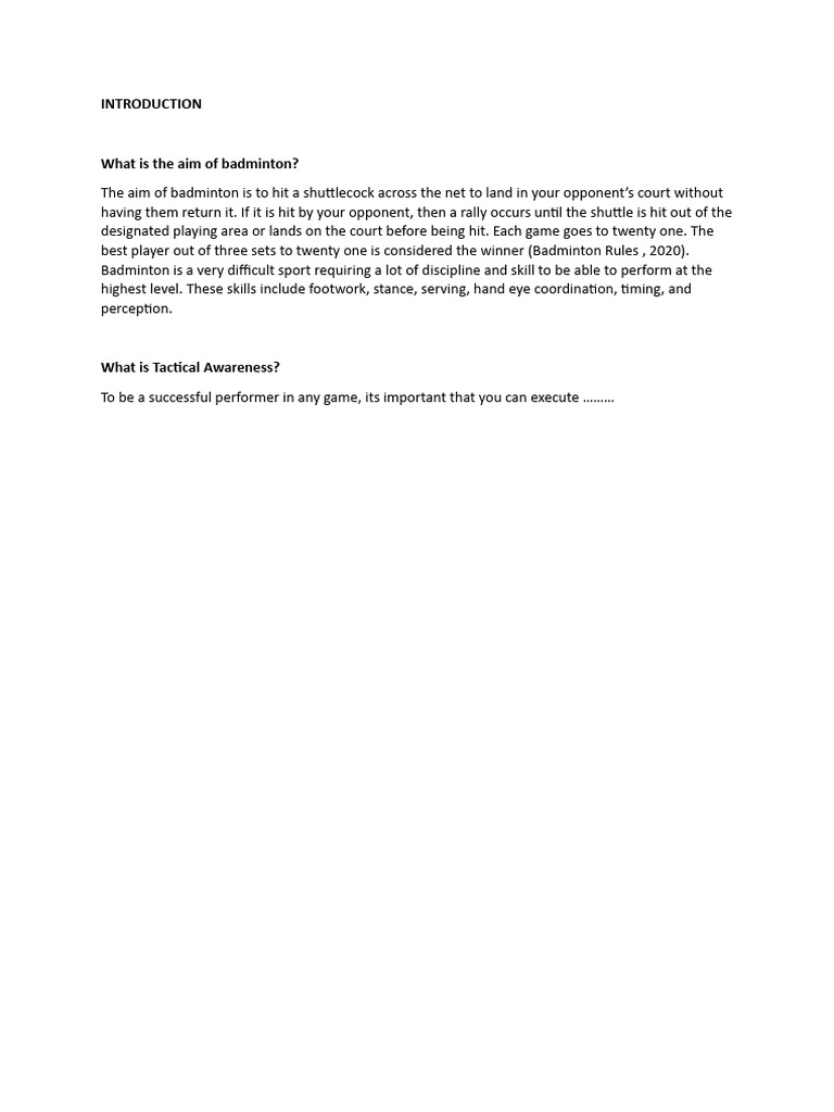 Tactical Awareness Script PDF