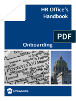 Onboarding Handbook HR