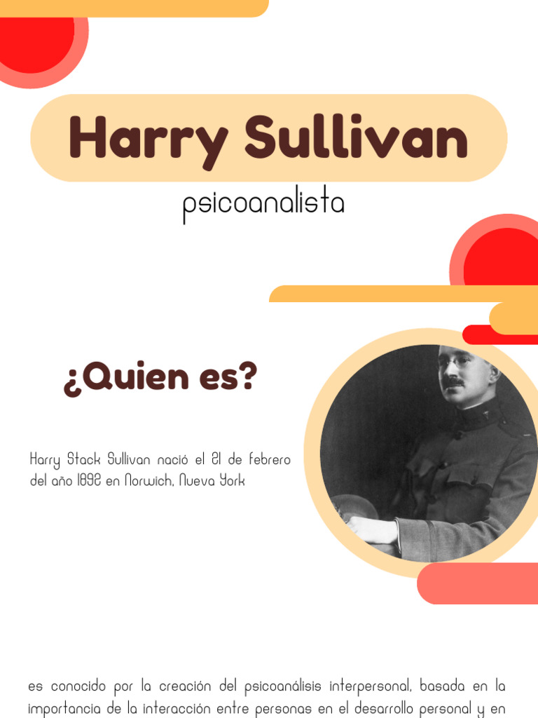 Sullivan | PDF | Relaciones personales, crianza y desarrollo personal