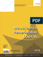 2.. Manajemen Pemerintahan Daerah 2014