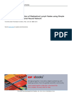 Computer-Aided Detection of Mediastinal Lymph Node