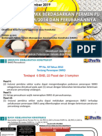 Penerapan SMKK Berdasarkan Permen PU No. 05-2014 Dan Perubahannya