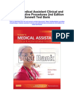 Todays Medical Assistant Clinical and Administrative Procedures 2Nd Edition Bonewit Test Bank Full Chapter PDF