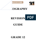 Grade 12 Revision Study Guide
