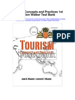 Tourism Concepts and Practices 1St Edition Walker Test Bank Full Chapter PDF