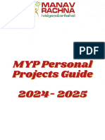 Personal Project Handbook 2023-2024