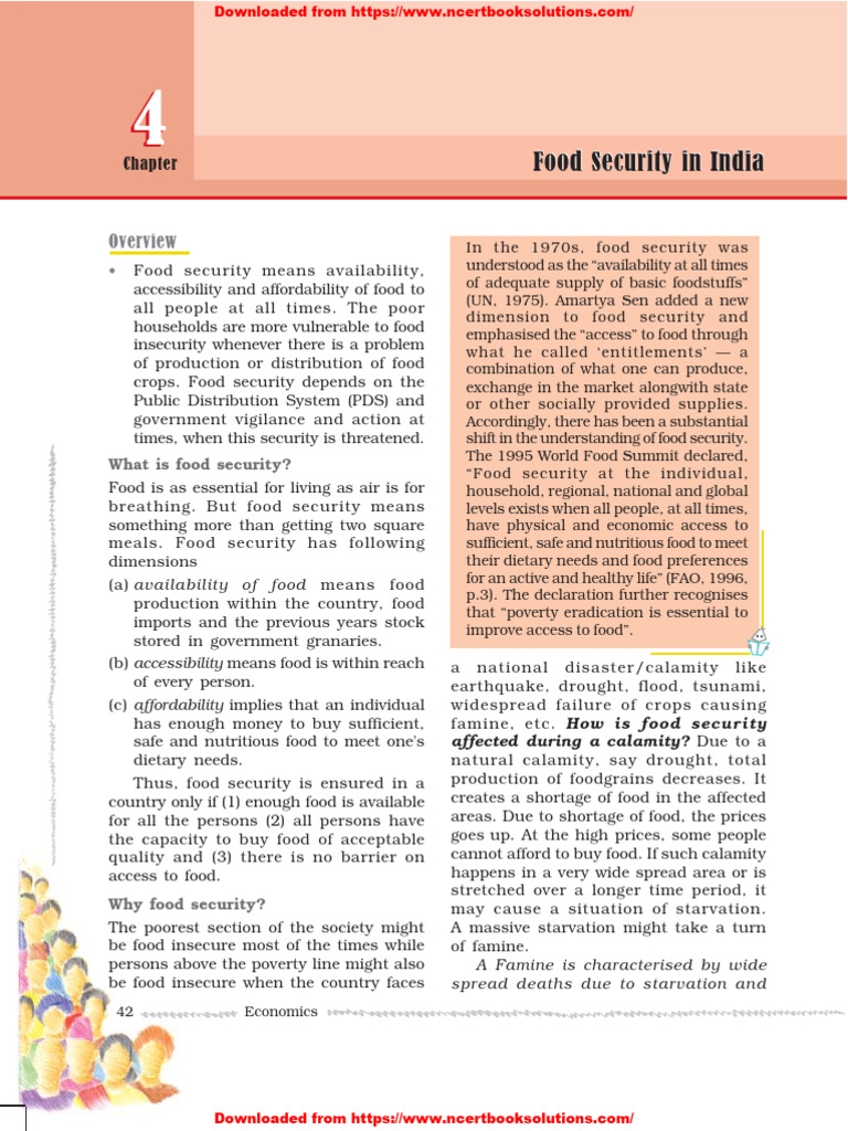 Food Security Challenges in India | PDF | Food Security | Food And Drink