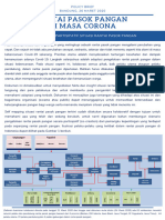 Policy Brief - Rantai Pasok Pangan Di Masa Corona