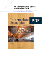 International Economics 13Th Edition Carbaugh Test Bank Full Chapter PDF