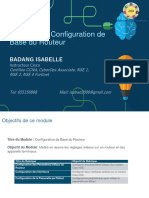 ITN - Module - 10 V7 Configuration de Base de Routeur