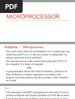 Architecture of 8085 Microprocessor