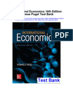 International Economics 16Th Edition Thomas Pugel Test Bank Full Chapter PDF