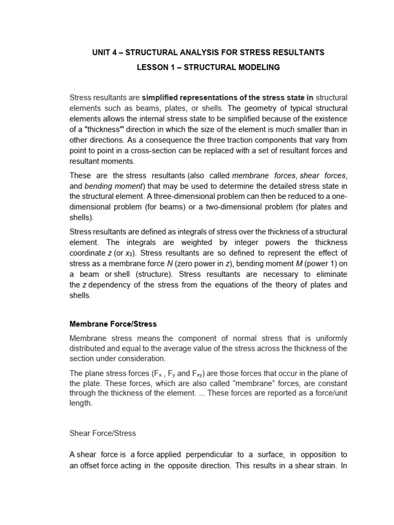 Unit 4 Lesson 1 | PDF