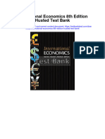 International Economics 8Th Edition Husted Test Bank Full Chapter PDF