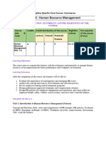 DSC-6-Human Resource Management