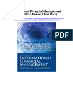 International Financial Management 2Nd Edition Bekaert Test Bank Full Chapter PDF