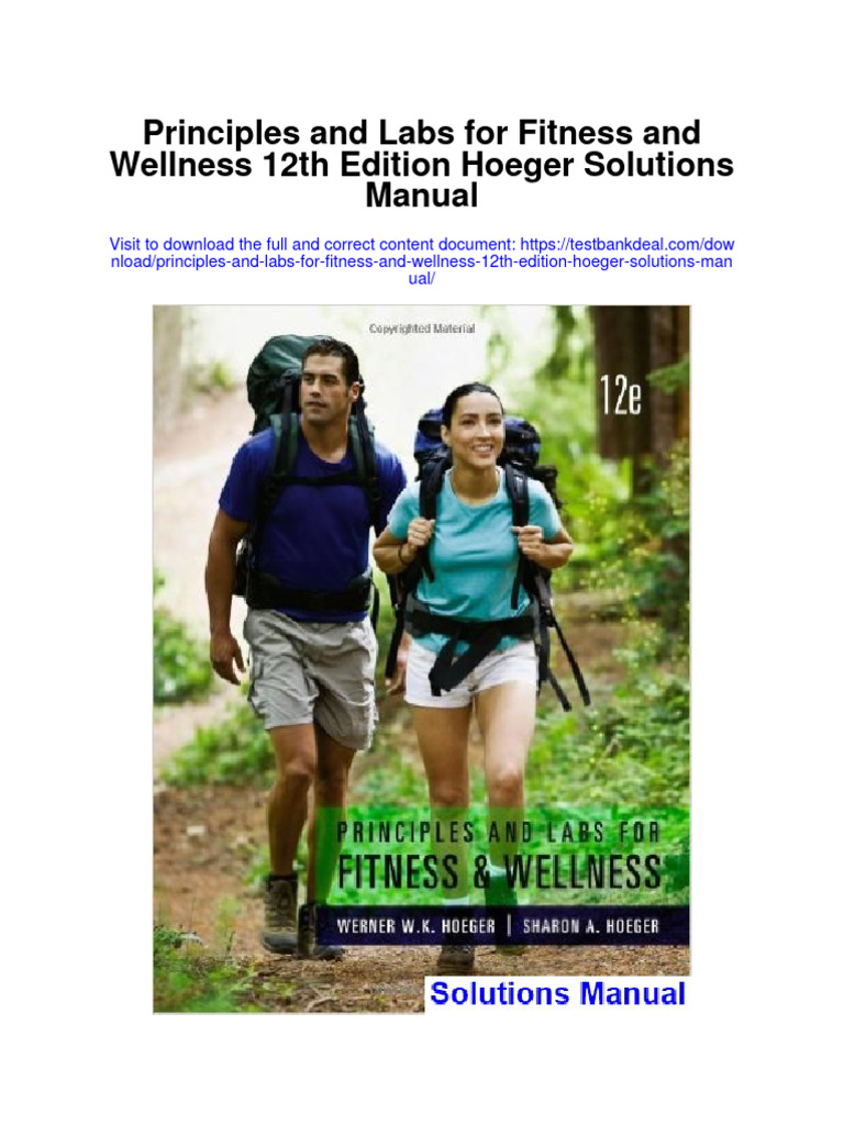 Principles and Labs for Fitness and Wellness by Wener W. K. Hoeger,  Paperback