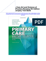 Primary Care Art and Science of Advanced Practice Nursing 4Th Edition Dunphy Test Bank Full Chapter PDF