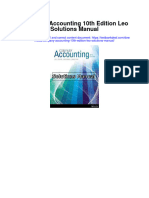 Ebook Company Accounting 10Th Edition Leo Solutions Manual Full Chapter PDF