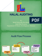 HALAL Auditing.