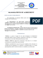 DUMALAMA ES Memorandum of Agreement