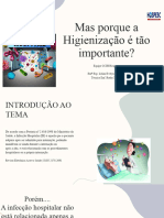 Aula Higienização e Infecção Hospitalar