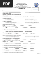 2024 TLE ICT CSS 10 2nd PTest