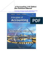 Principles of Accounting 11Th Edition Needles Solutions Manual Full Chapter PDF