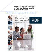 Understanding Business Strategy Concepts Plus 3Rd Edition Ireland Solutions Manual Full Chapter PDF