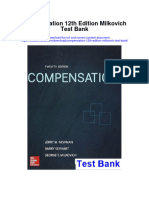 Ebook Compensation 12Th Edition Milkovich Test Bank Full Chapter PDF