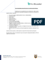 Directrices para Envio de Proformas para Procesos de Contratacion