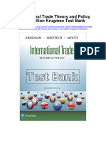 International Trade Theory and Policy 11Th Edition Krugman Test Bank Full Chapter PDF