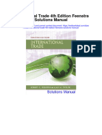 International Trade 4Th Edition Feenstra Solutions Manual Full Chapter PDF