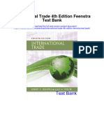 International Trade 4Th Edition Feenstra Test Bank Full Chapter PDF