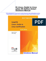 Ebook Comptia Linux Guide To Linux Certification 4Th Edition Eckert Solutions Manual Full Chapter PDF