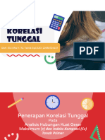 ELVI OFTA V - TUGAS PPT Statistik (Korelasi Tunggal)