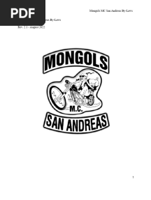 Mongols SA By-Laws AUG 2022 1