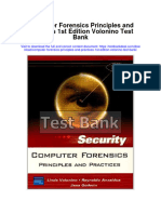 Ebook Computer Forensics Principles and Practices 1St Edition Volonino Test Bank Full Chapter PDF