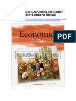 Principles of Economics 5Th Edition Mankiw Solutions Manual Full Chapter PDF