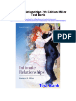 Intimate Relationships 7Th Edition Miller Test Bank Full Chapter PDF