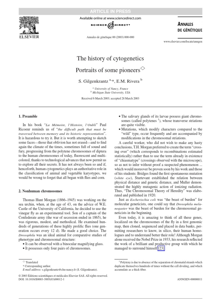 Image Result For Cytogenetics Meaning History Techniques And Application